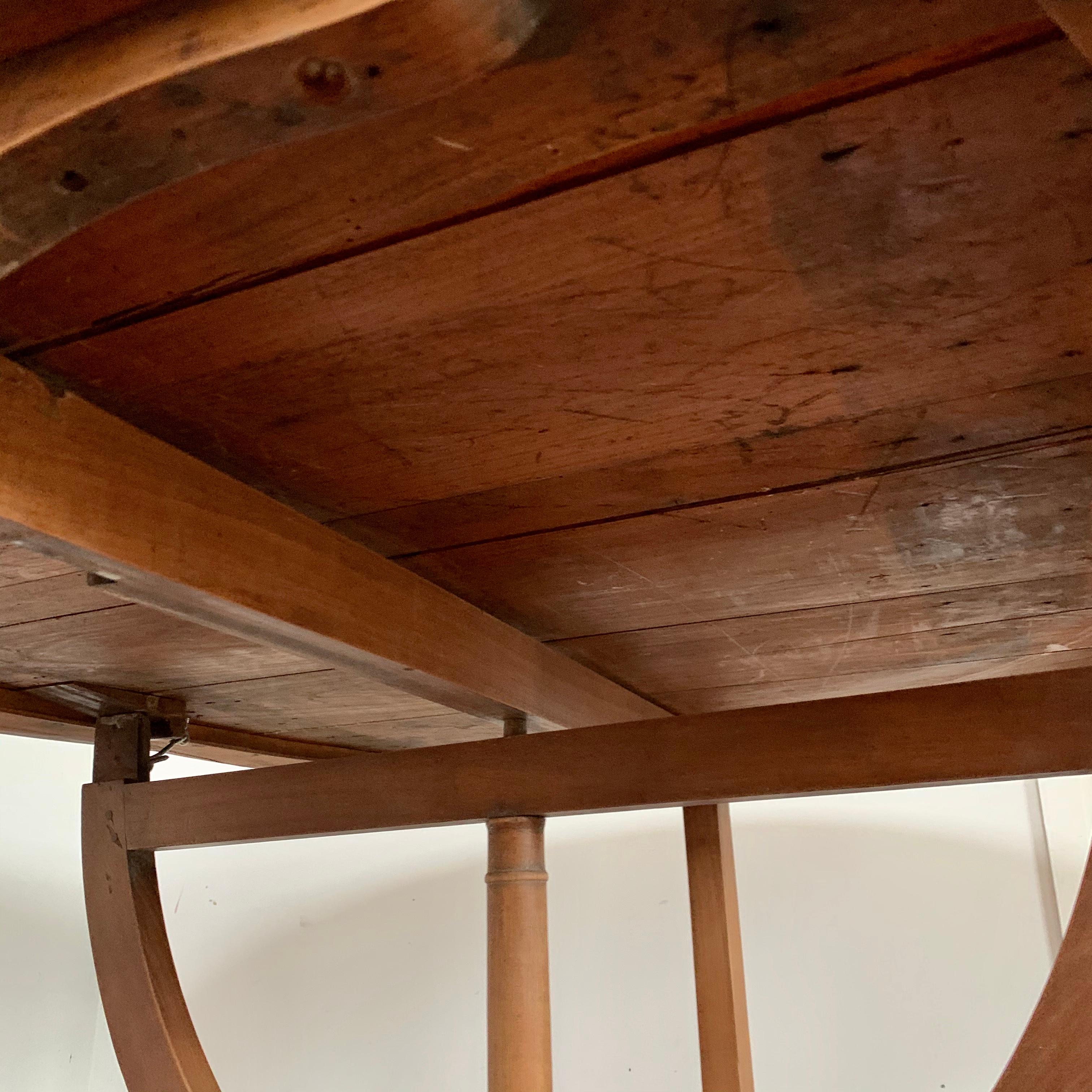 French Tilt-top Wine Tasting Table, 19th Century 2