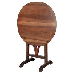 French Tilt-Top Wine Tasting Table