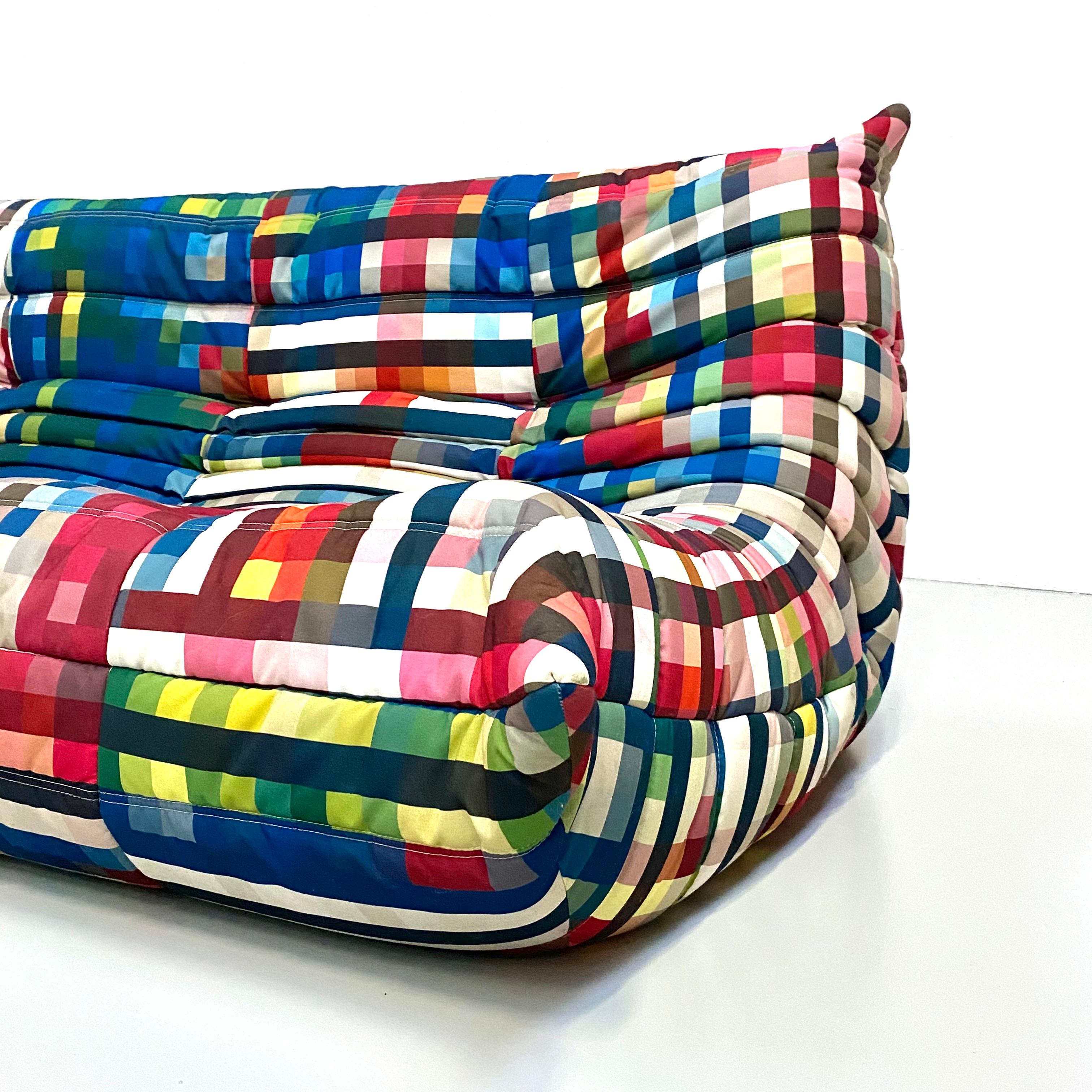 Contemporary French Togo Shanghai Sofa by Michel Ducaroy & Cristian Zuzunga for Ligne Roset. For Sale
