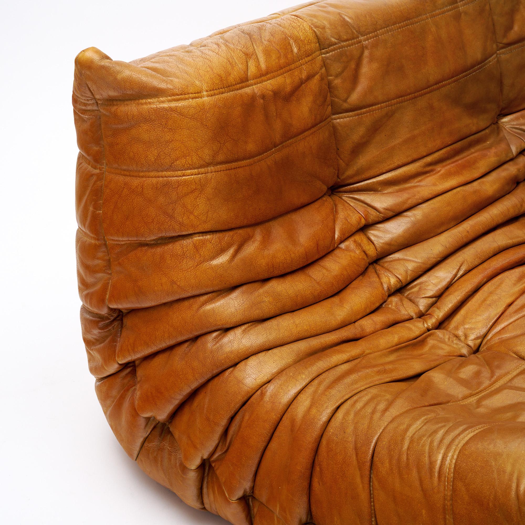 Französisches Togo-Sofa von Ligne Roset im Zustand „Gut“ im Angebot in Austin, TX