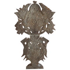 French Tole Altar Decoration Lamp