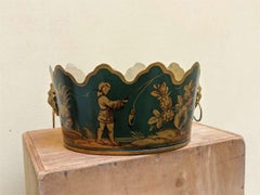 French Tole Cachepot by Gherardo Degli Albizzi