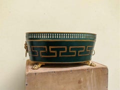 French Tole Cachepot by Gherardo Degli Albizzi