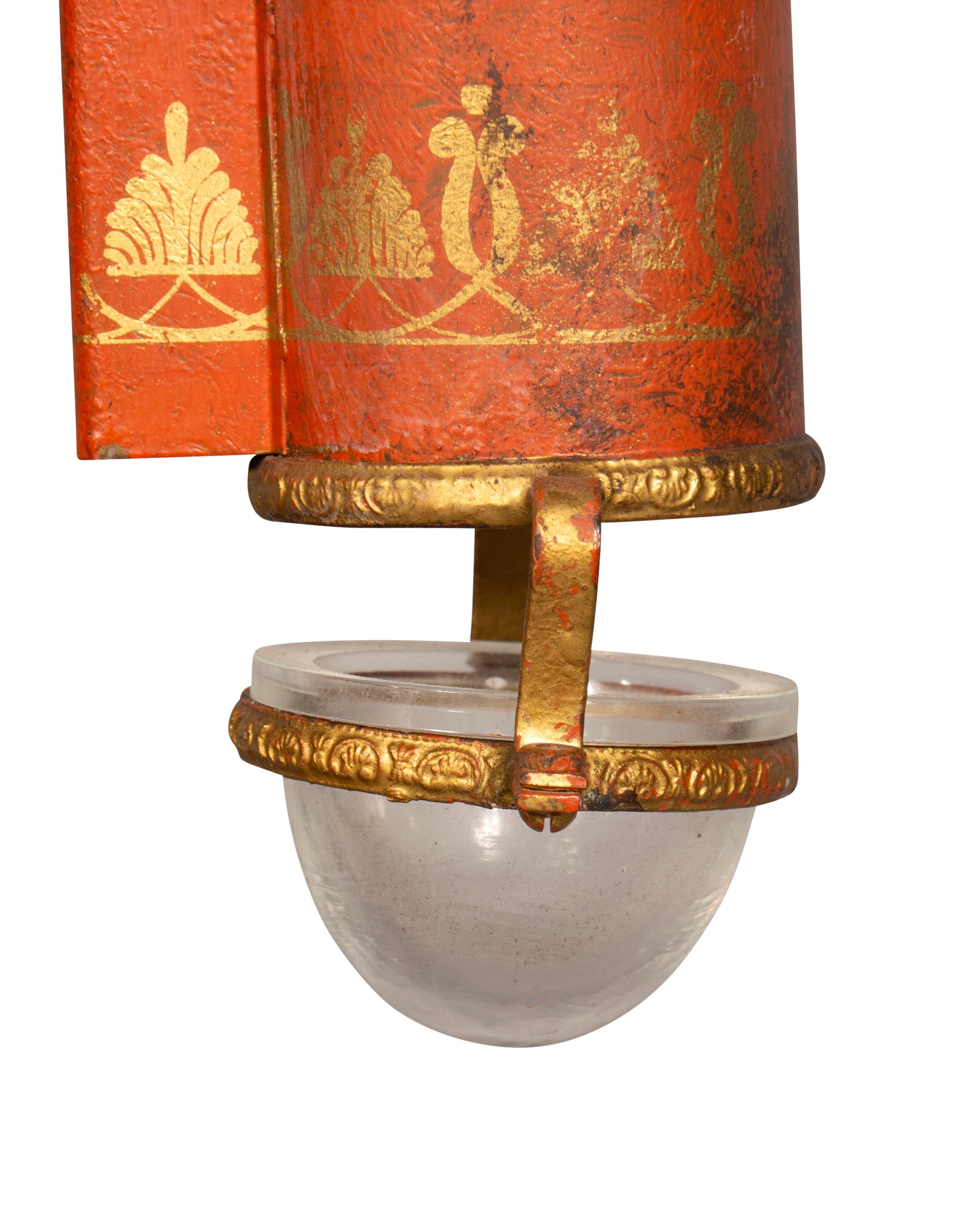 French Tole Table Lamp For Sale 7