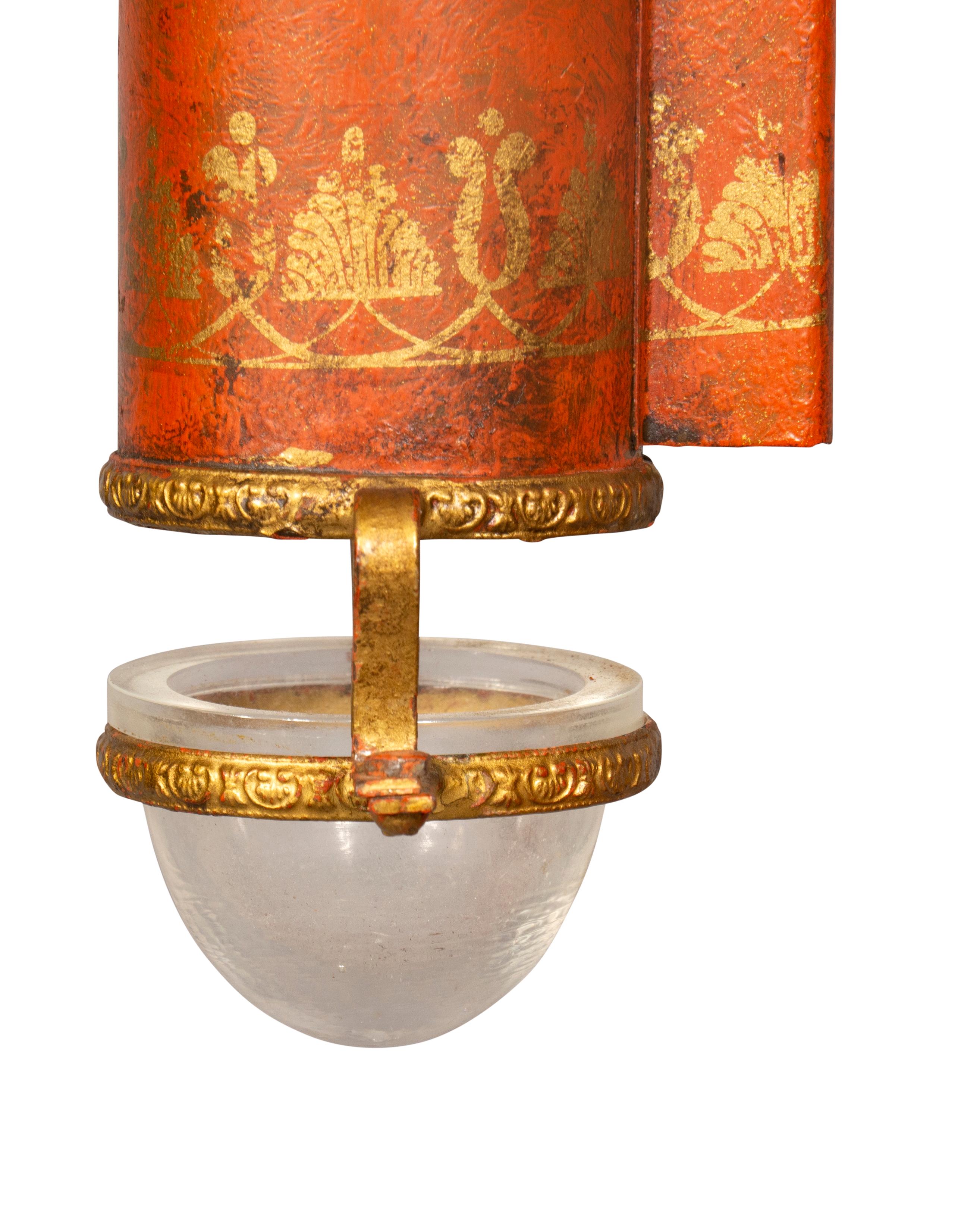 French Tole Table Lamp For Sale 8