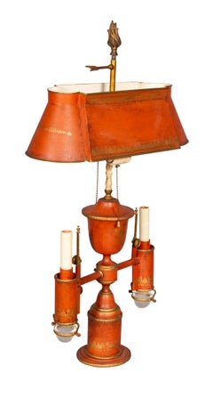 French Tole Table Lamp