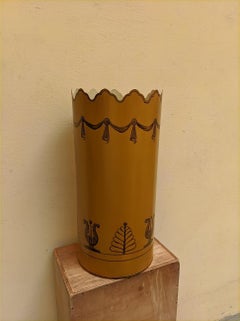 French Tole Umbrella Rack Cachepot by Gherardo Degli Albizzi