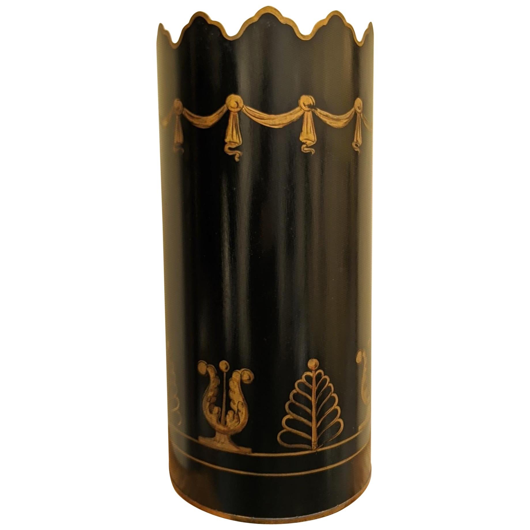 Cachepot portaombrelli French Tole di Gherardo Degli Albizzi in vendita