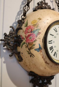 French Toleware Wall Clock