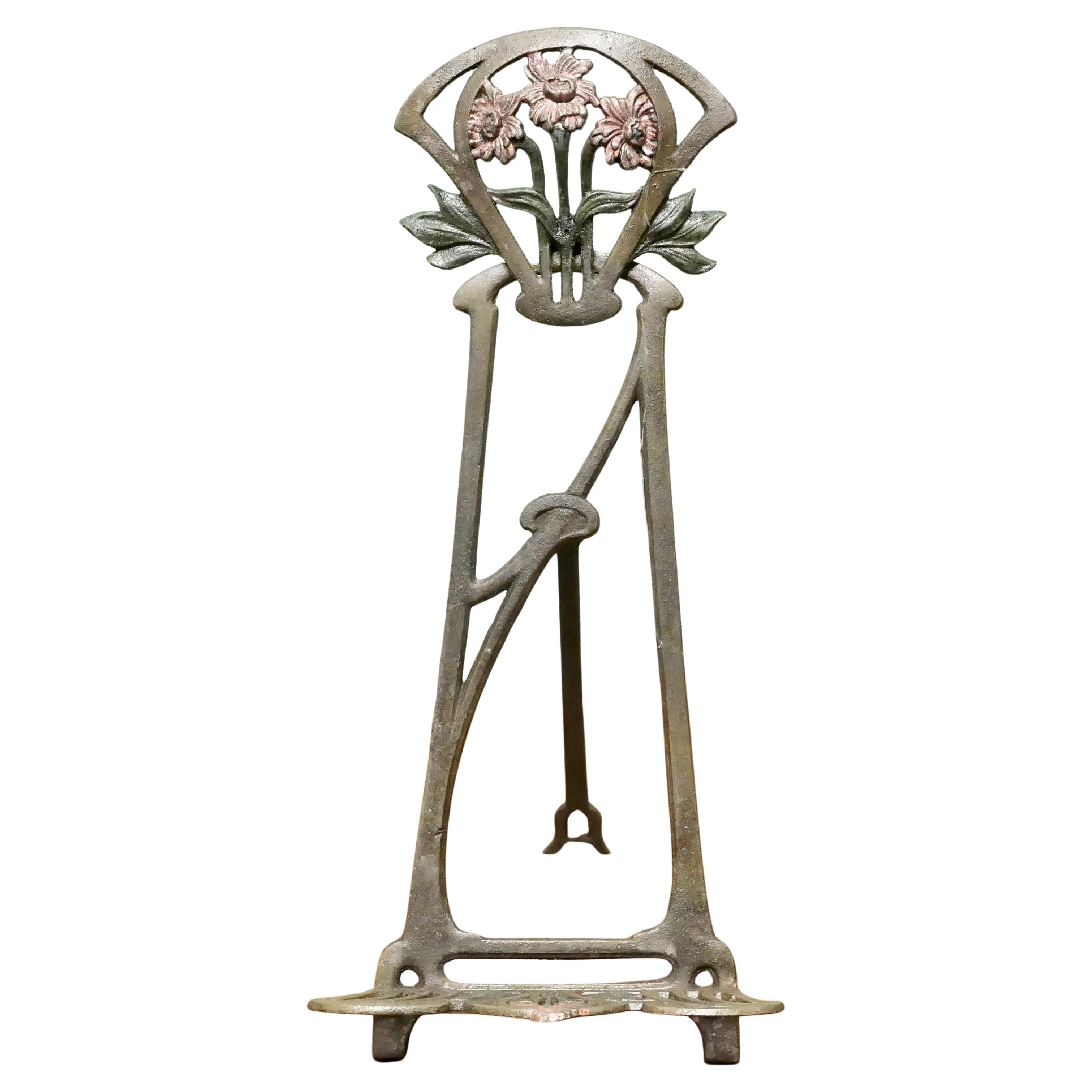 French Tolewear Table Easel or Book Rest For Sale