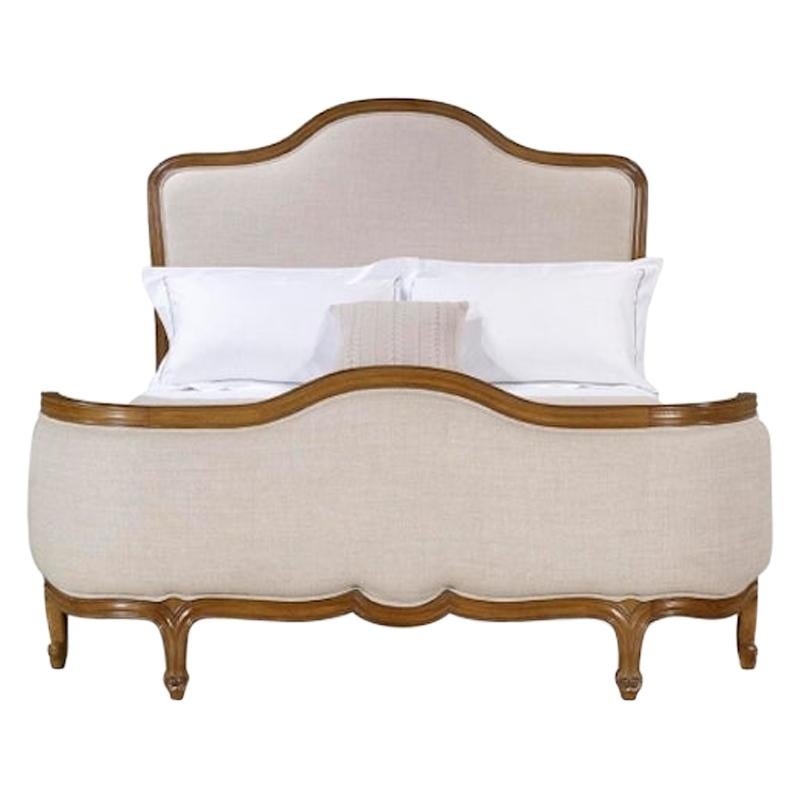 French Toussaint Louis XV Bed Frame, 20th Century For Sale