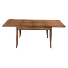 French Tradition extendable square dining Table, handcrafted