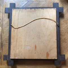 French Tramp Art Mirror