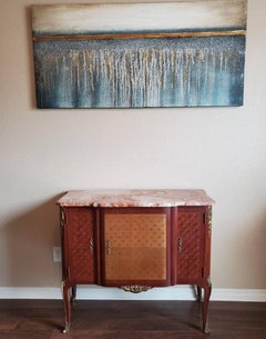 Fine French Transition Louis XV XVI Style Chest Sideboard