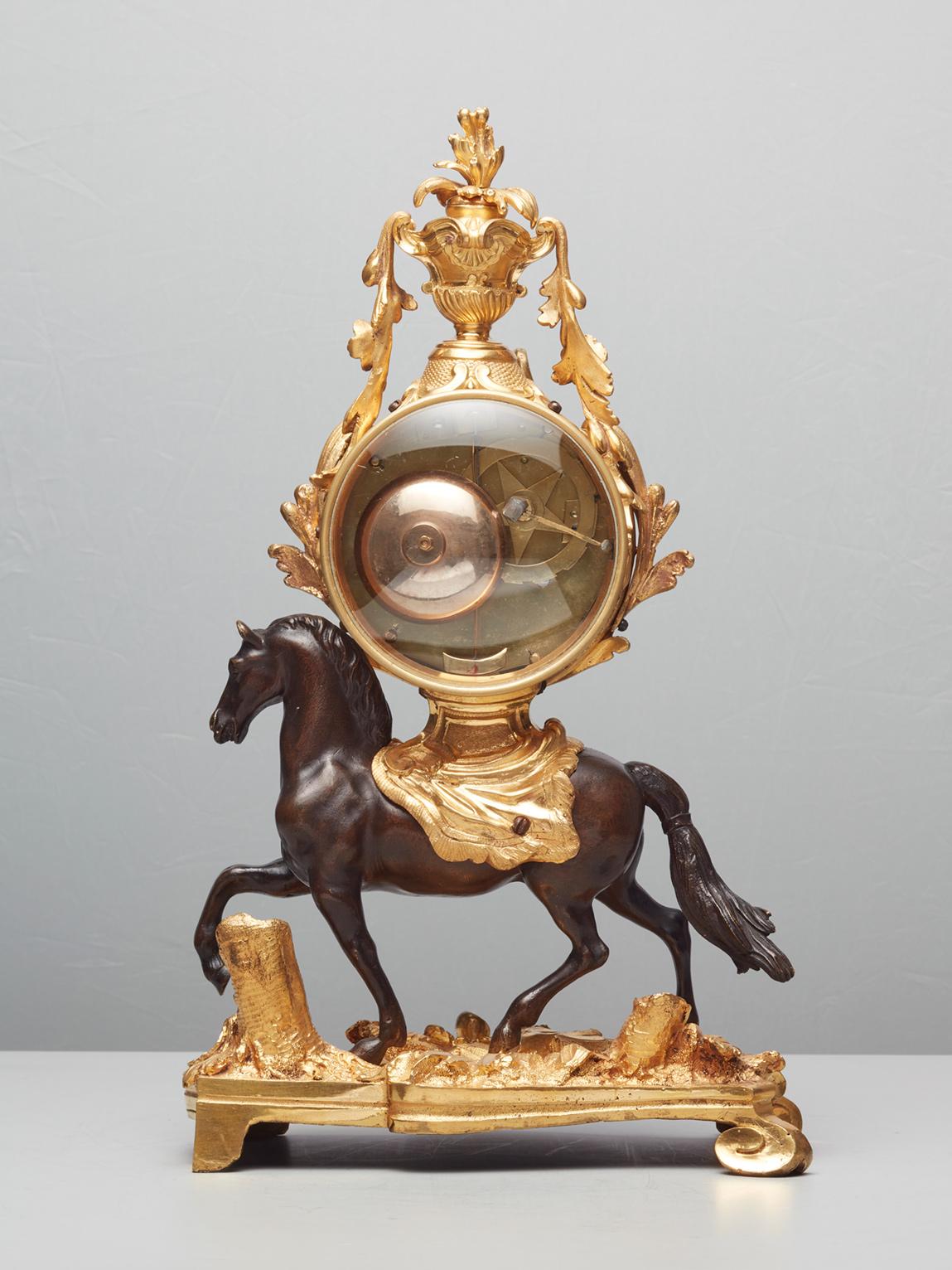 18th Century and Earlier French 'Transition' mantel clock by Montjoye Fils a Paris  For Sale