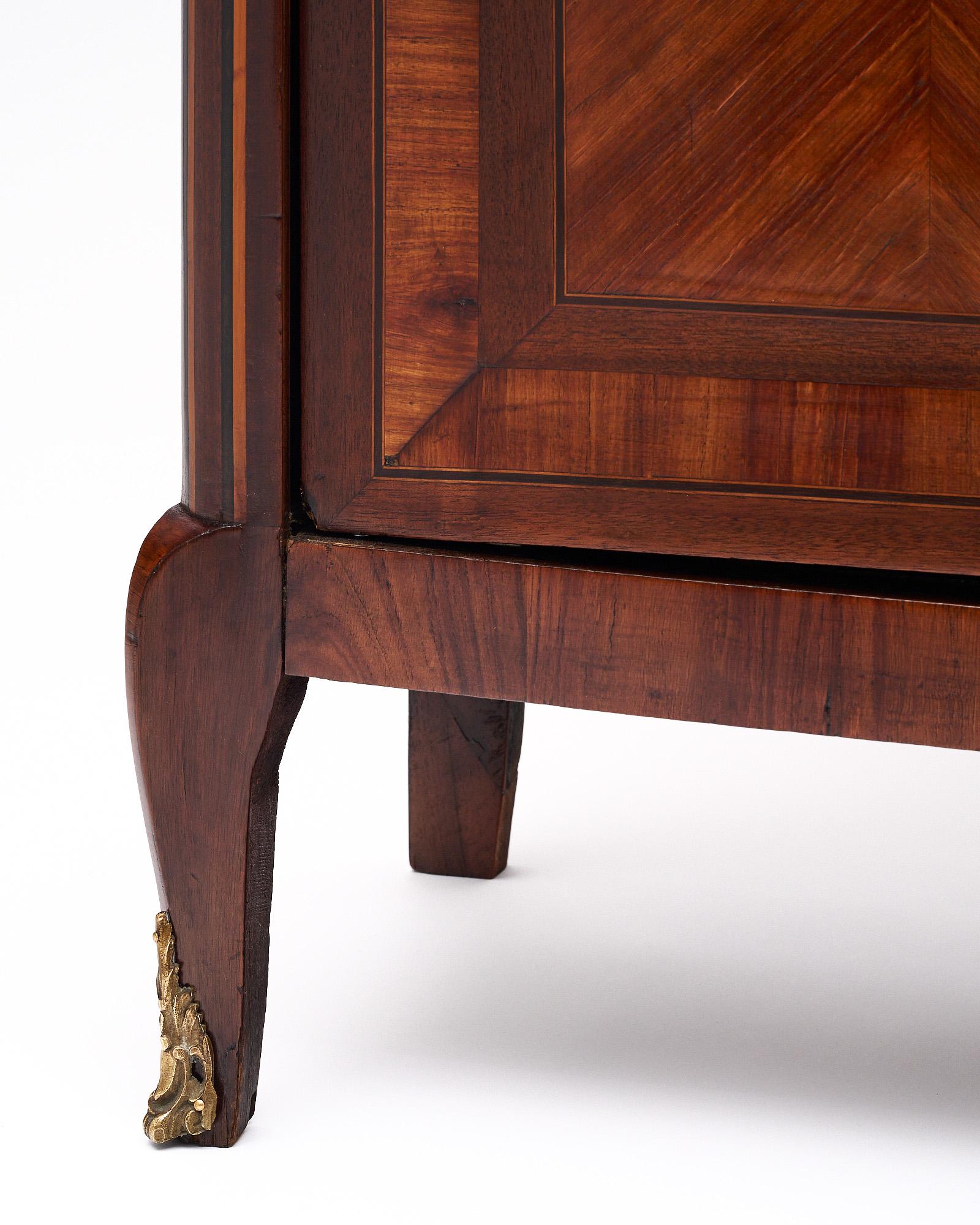 Ottone Vetrina in stile transizione francese