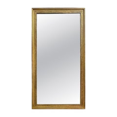 French Transitional Giltwood Mirror