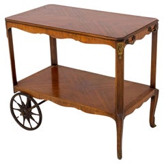 French Transitional Louis XV / XVI Style Bar Cart