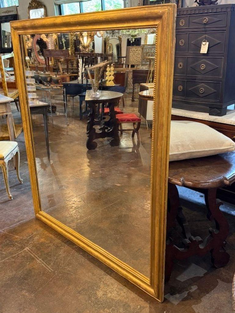 French Transitional Mirror In Good Condition For Sale In Dallas, TX
