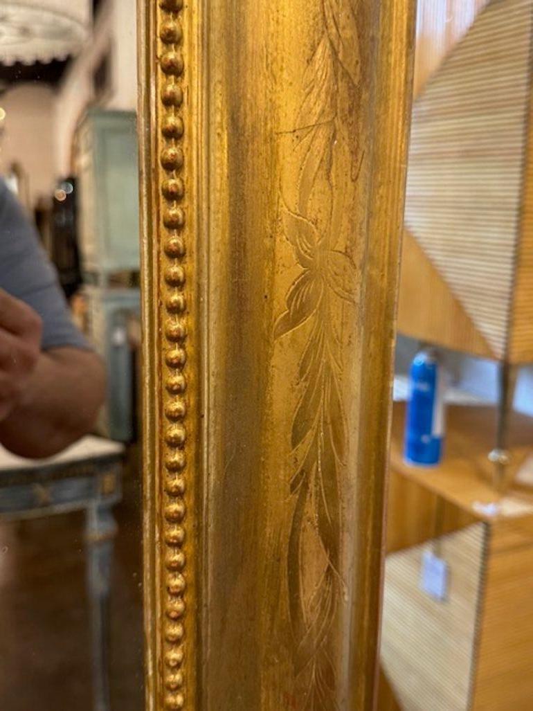 French Transitional Mirror For Sale 1