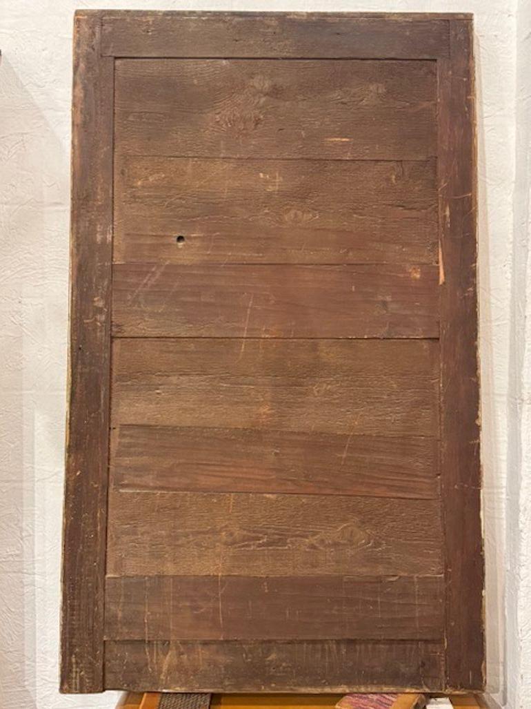 19th Century French Transitional Silver Mirror For Sale