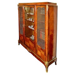 French Transitional St. Mid 19th Century Cabinet Vitrine