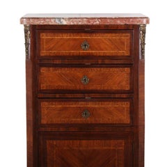 French Transitional-Style Narrow Cabinet