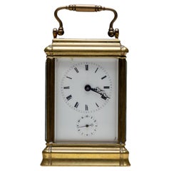 Orologio da viaggio francese di Aiguilles, fine XIX/inizio XX secolo