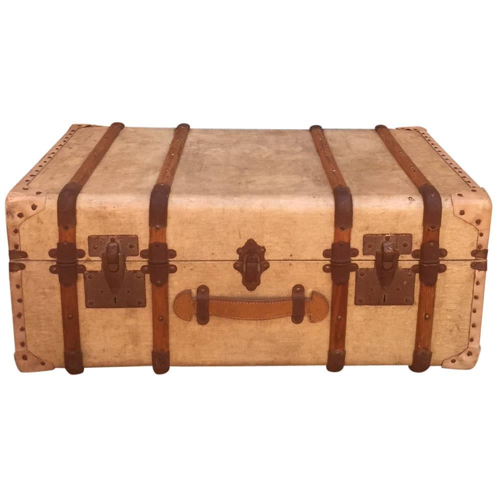 French Travel Trunk, 1940s