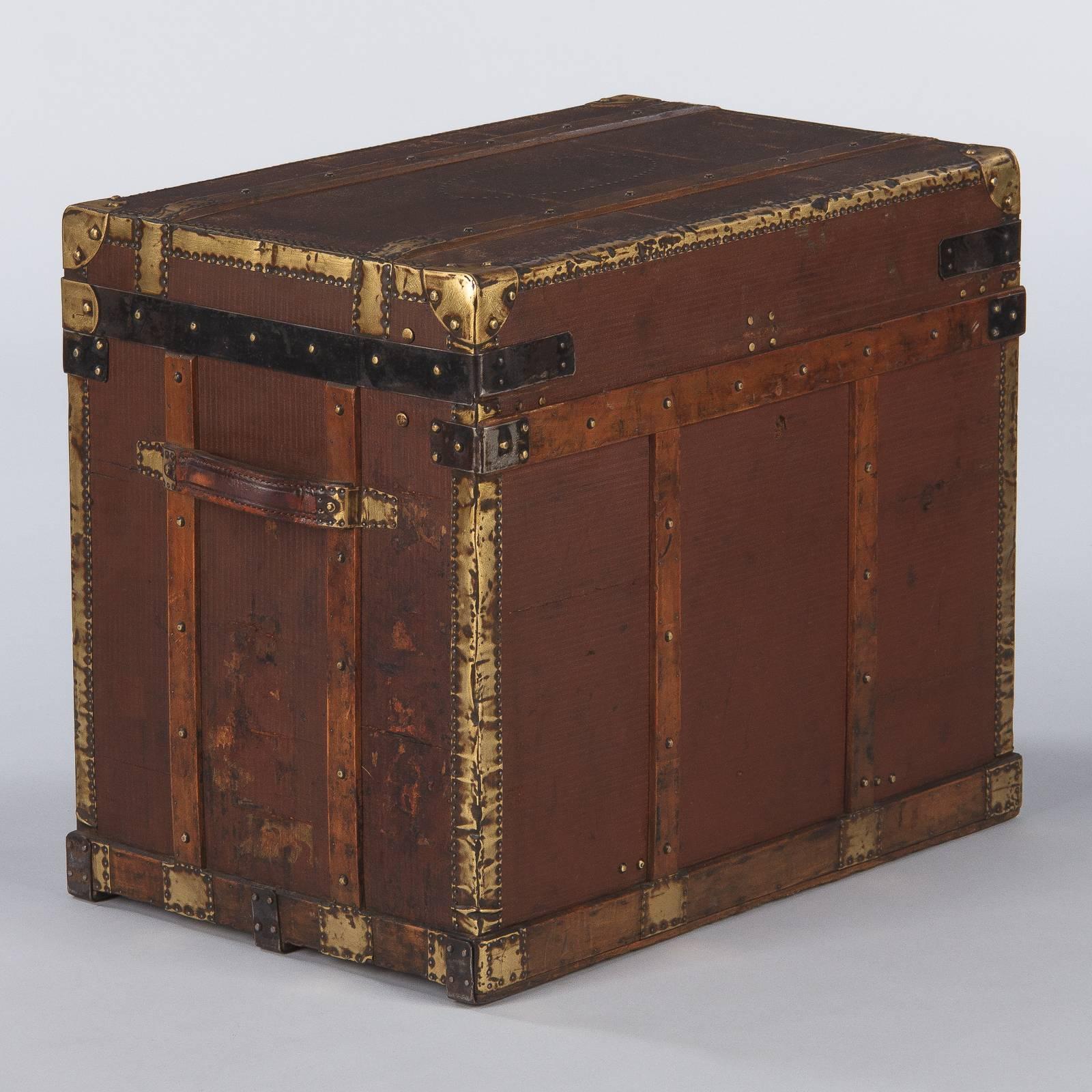 French Traveling Trunk, Early 1900s 11