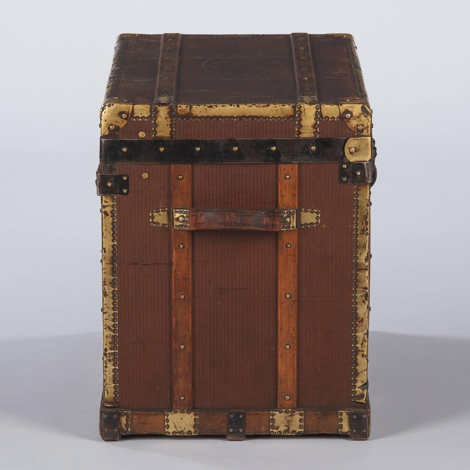 French Traveling Trunk, Early 1900s 12