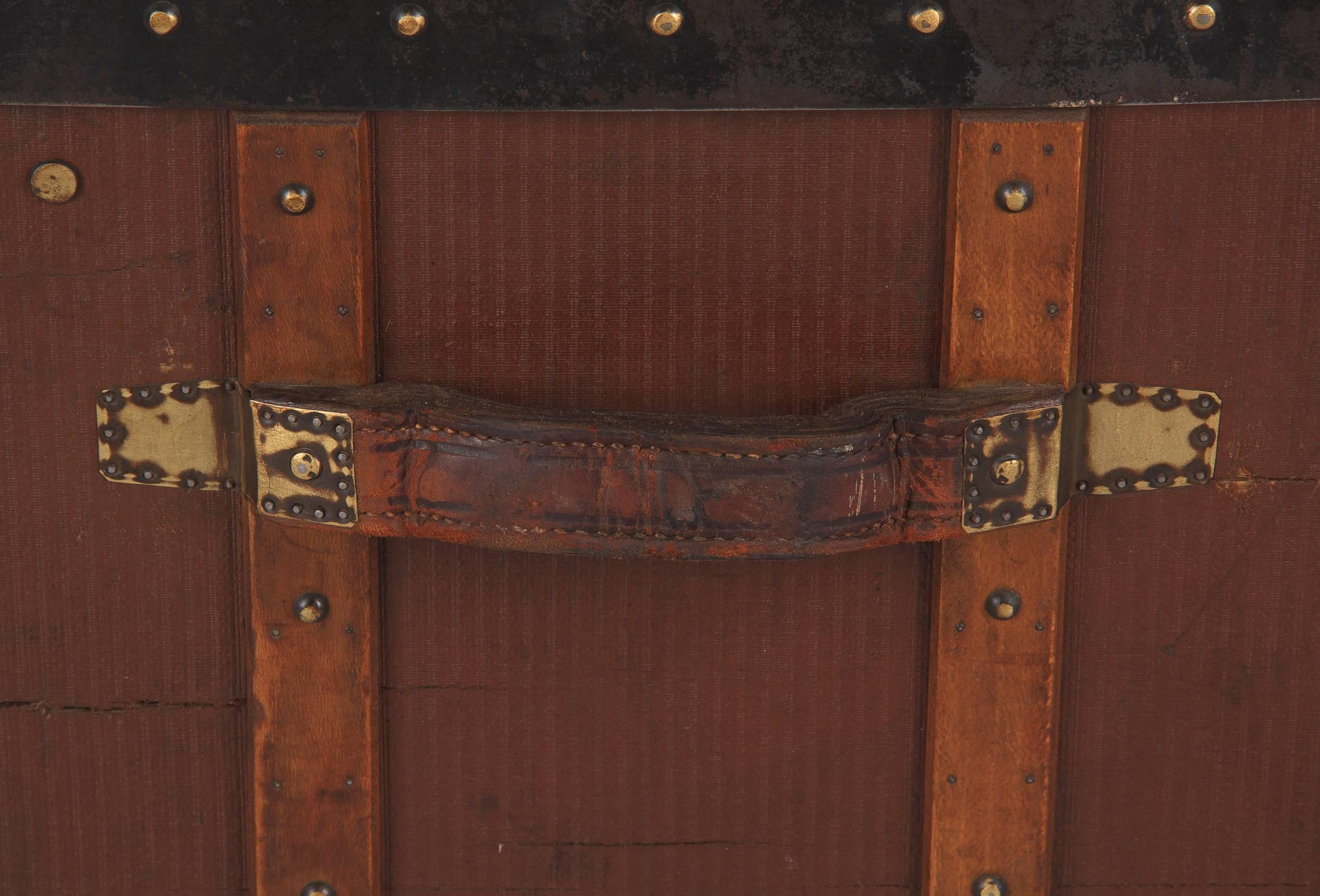 French Traveling Trunk, Early 1900s 13