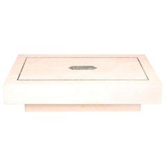 French Travertine Coffee Table