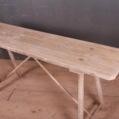 French Trestle Table