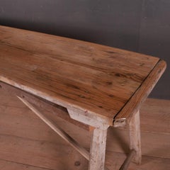 French Trestle Table