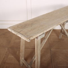 French Trestle Table