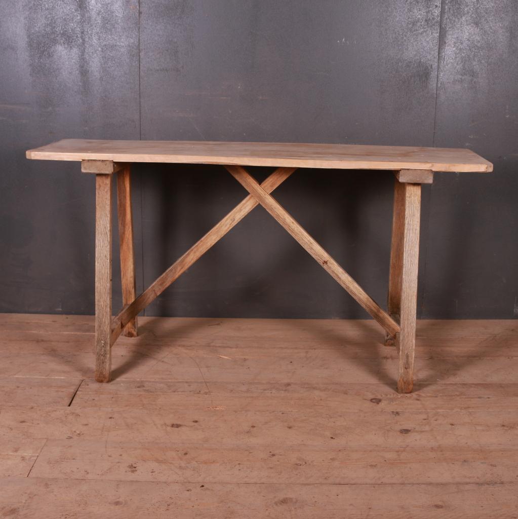 19th Century French Trestle Table