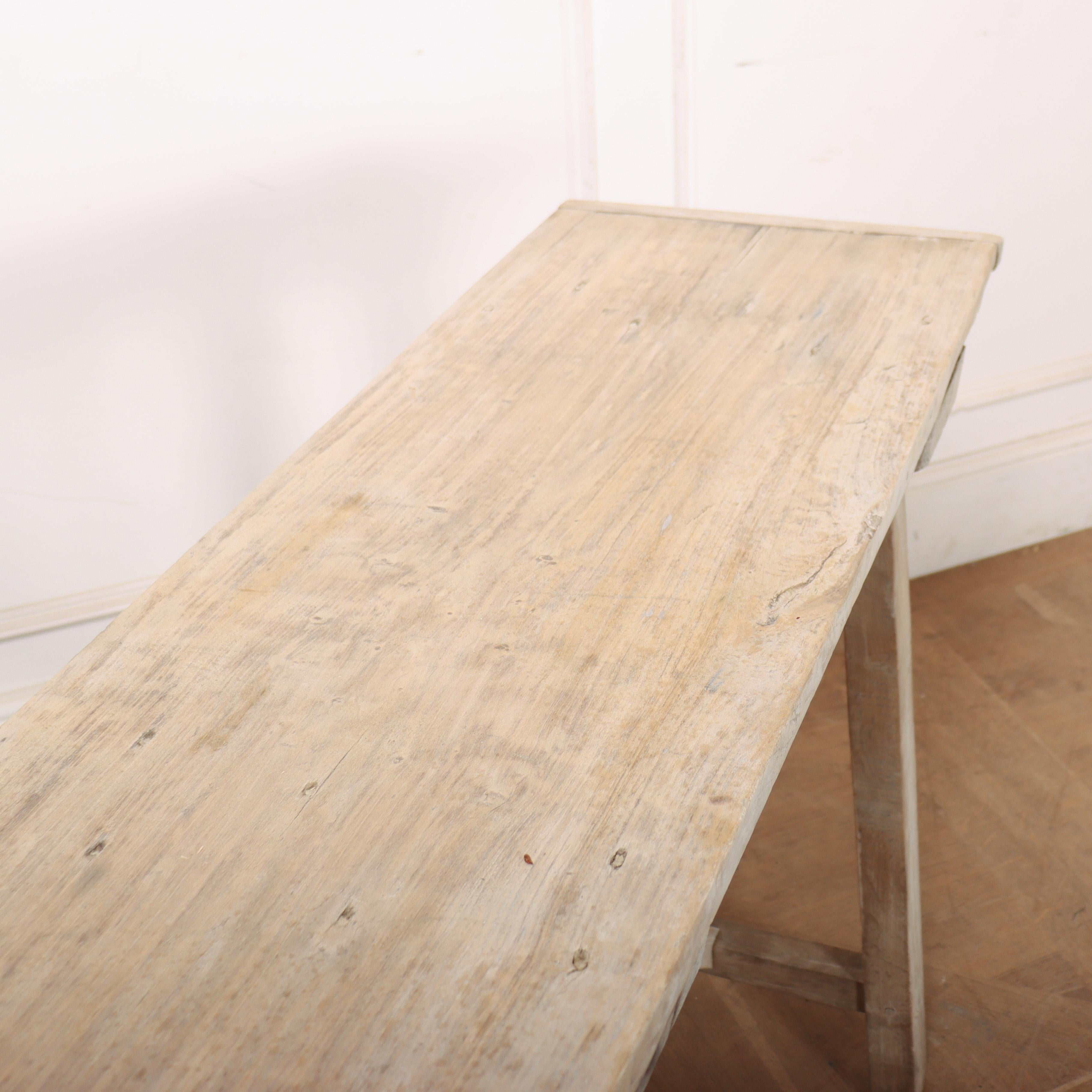 French Trestle Table For Sale 1