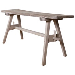 Antique French Trestle Table