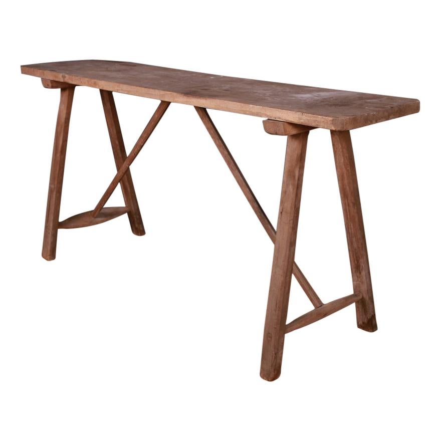 French Trestle Table