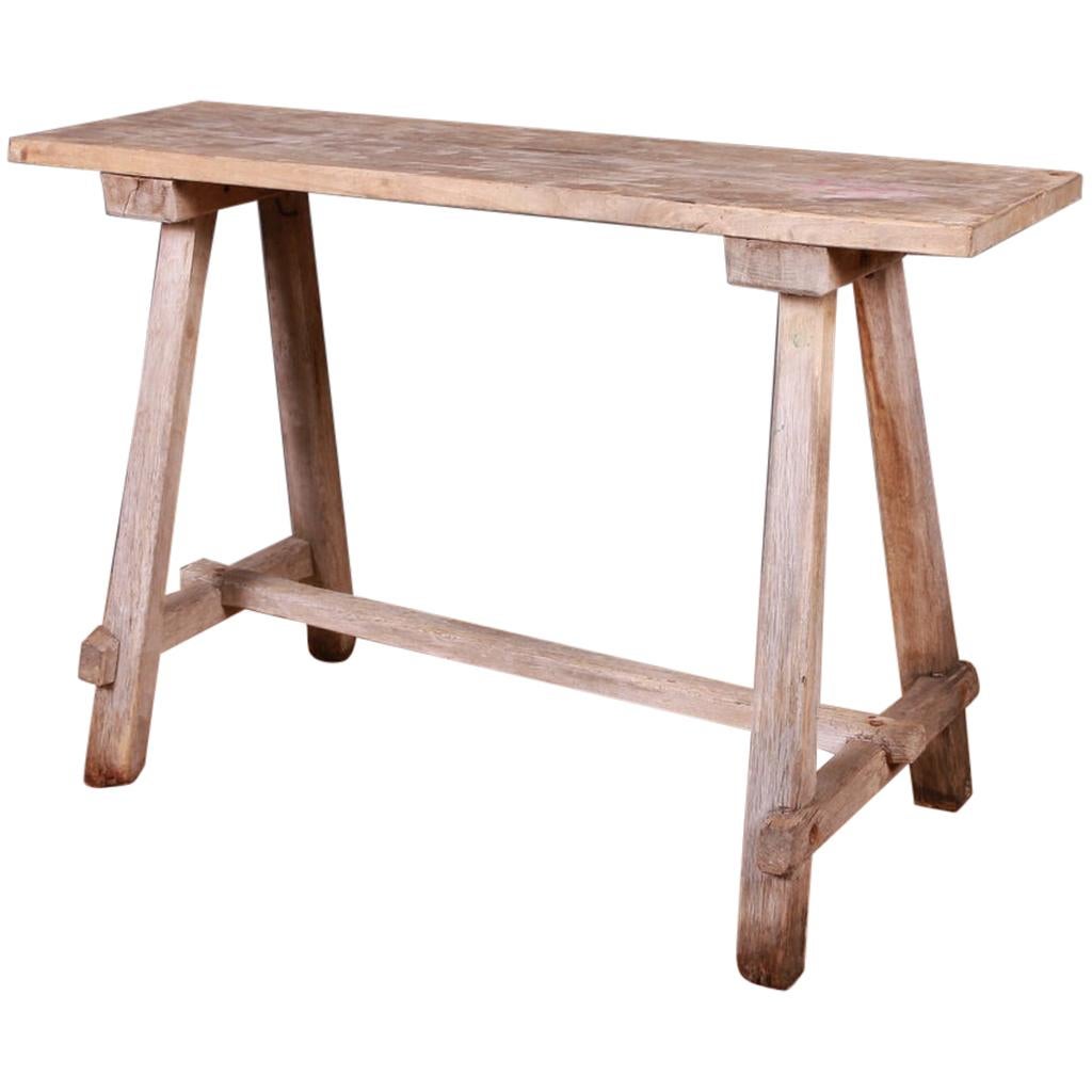 French Trestle Table For Sale at 1stDibs