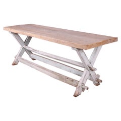 French Trestle Table