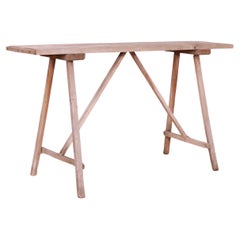 French, Trestle Table