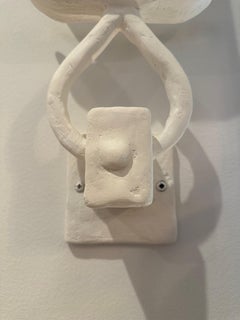 Applique in gesso in stile tribale francese