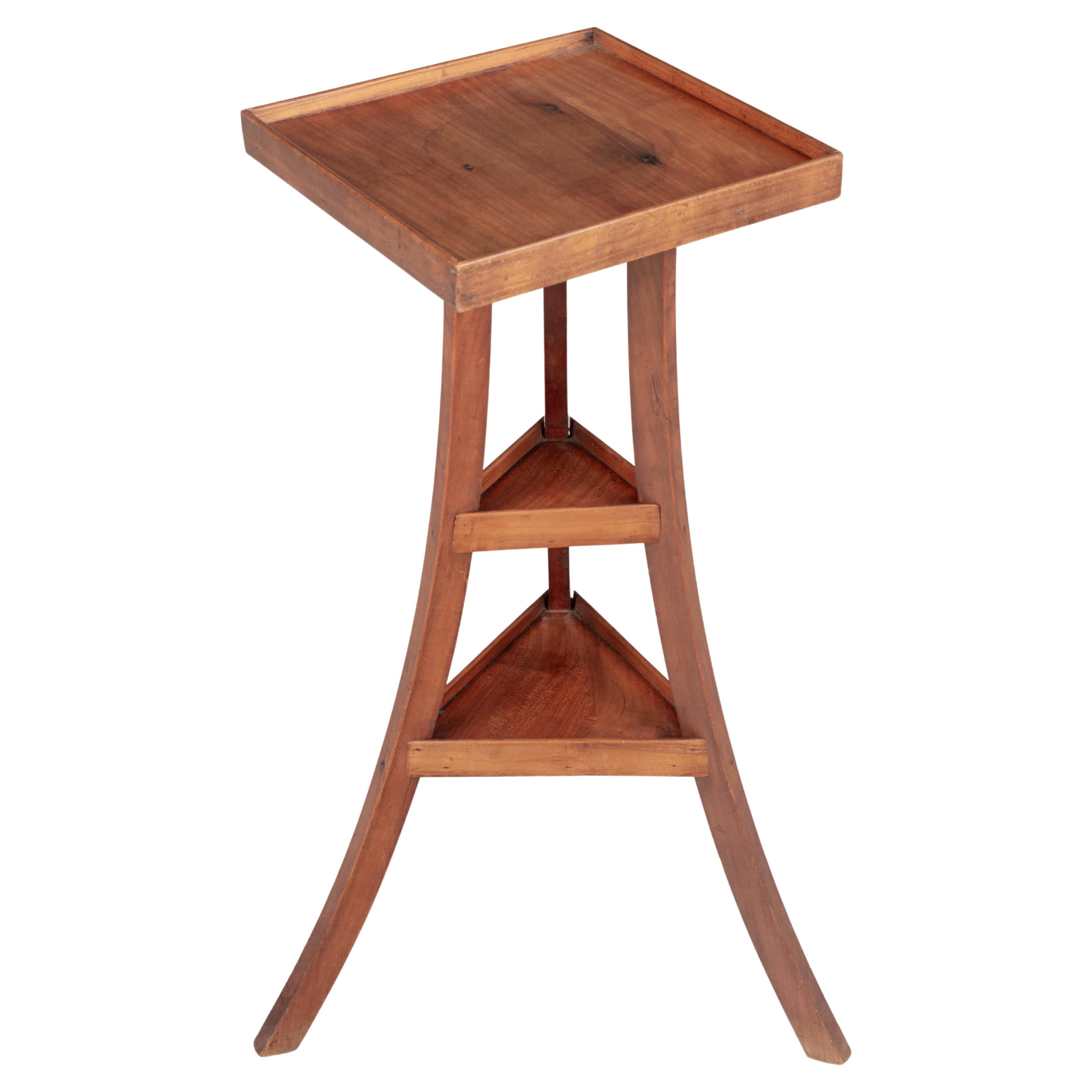 French Tripod Accent Drink Table For Sale