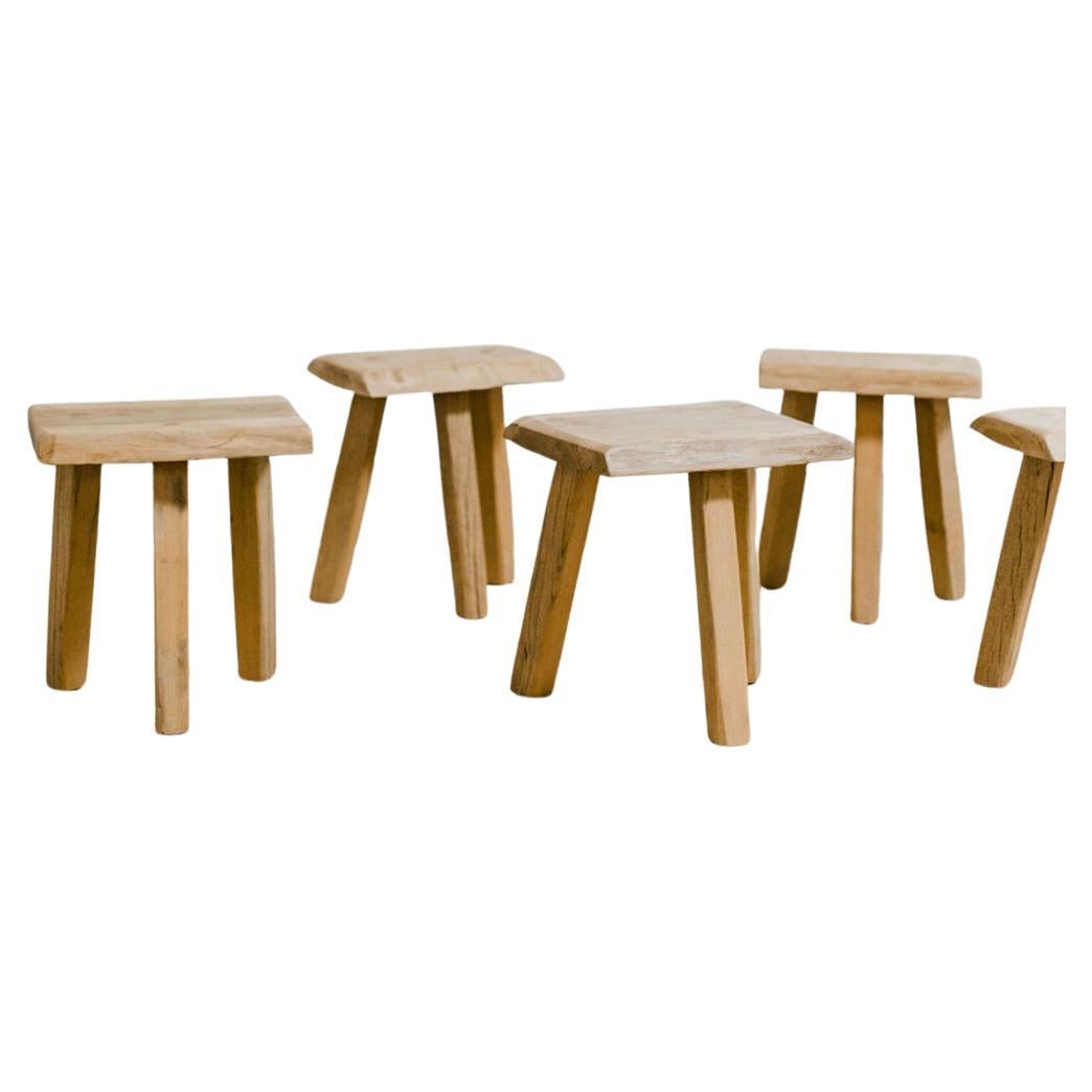 French Tripod Milking Stool For Sale