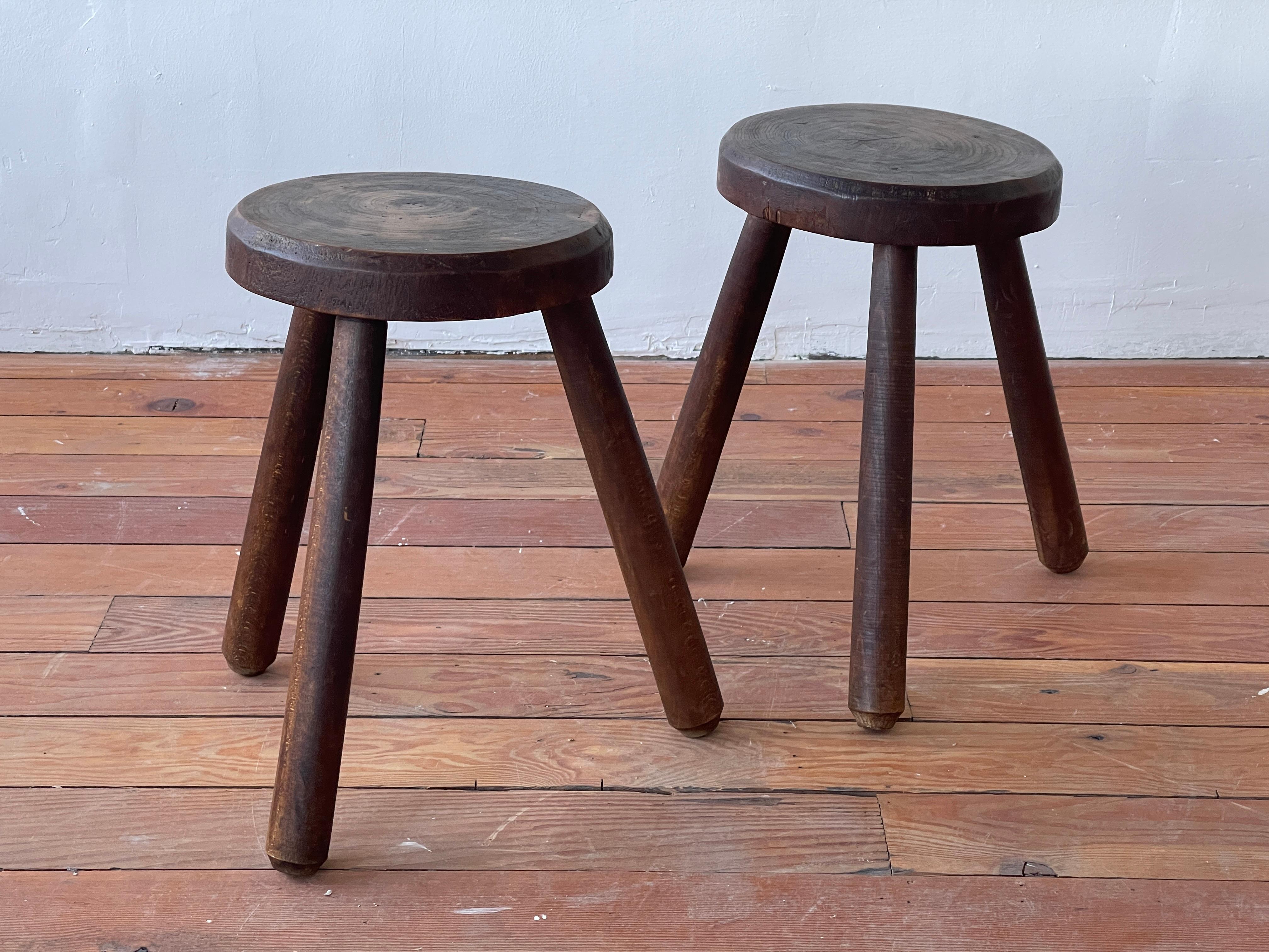 French Tripod Stool For Sale 2