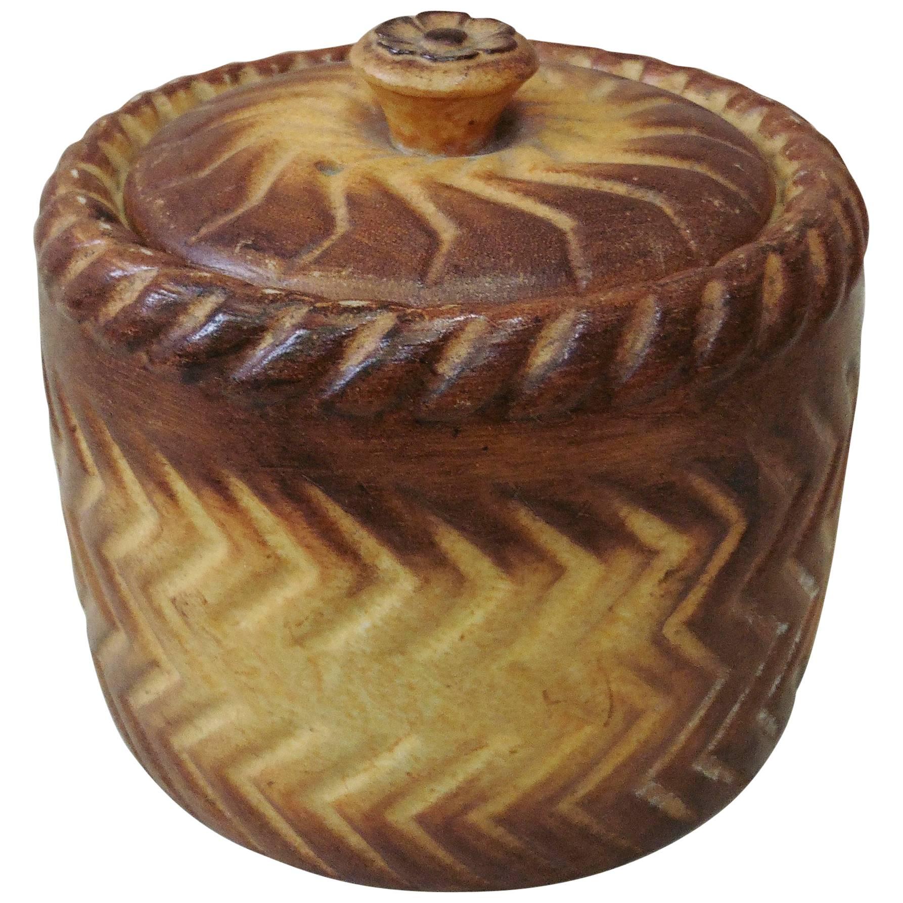 French Trompe L'oeil Pate Tureen Pillivuyt Mehun, circa 1900