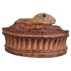 French Trompe L'oeil Porcelain Rabbit Pâté Tureen Pillivuyt Mehun