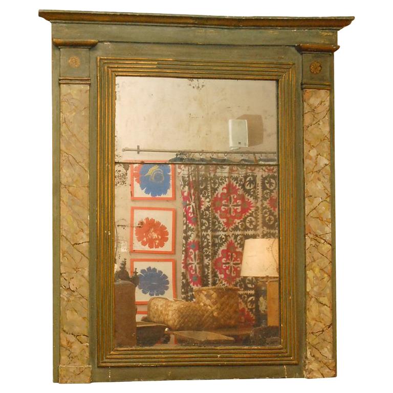 French Trumeau Mirror from Toulouse For Sale